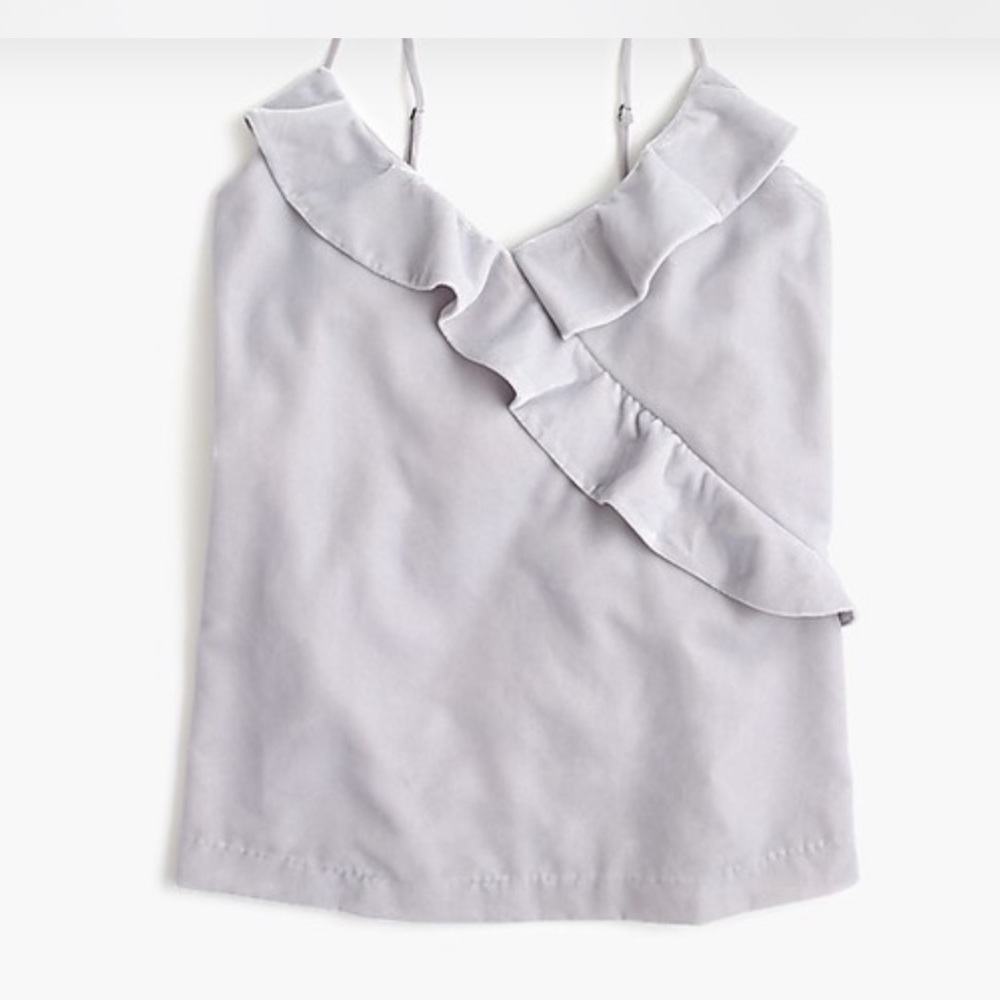 J.crew velvet going-out top, sz 4 NWT